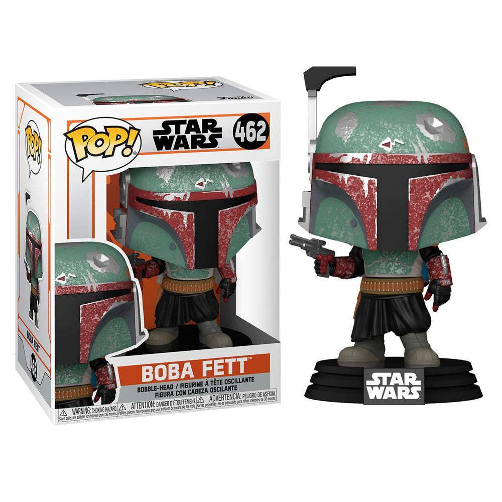 TEMU Funko Pop Star Wars El Mandaloriano Boba Fett 462 - Figura de vinilo coleccionable