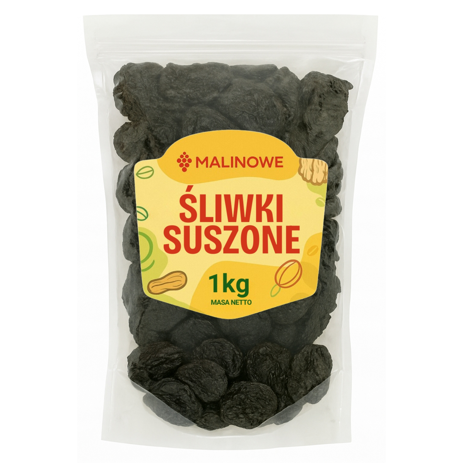 Dried Plums 1kg, Pitted Dried Plums, Premium Quality