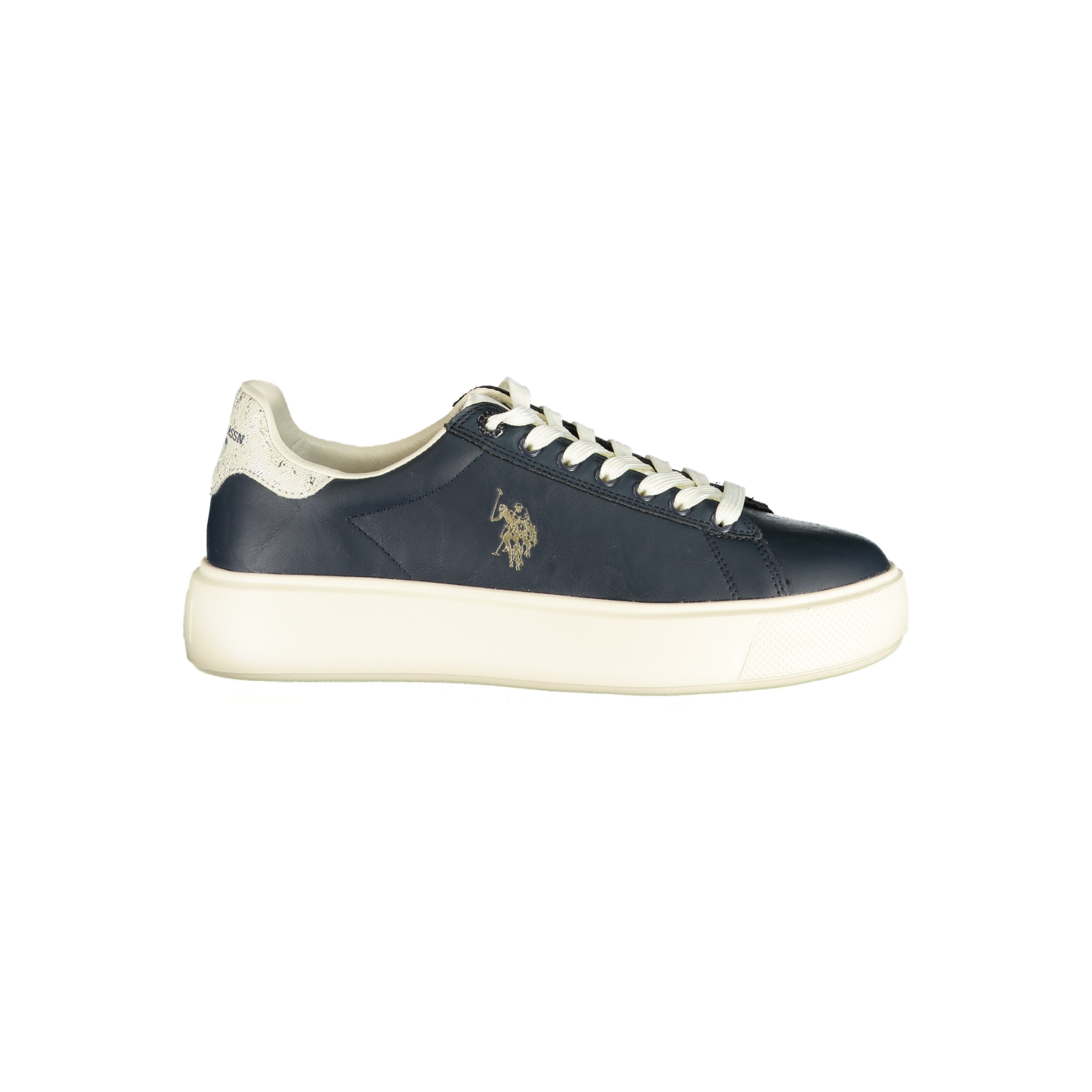 Image of U.s. Assn. Women's Sports Shoe Blue - With Contrast Details, With Removable Strap, With Logo Detail