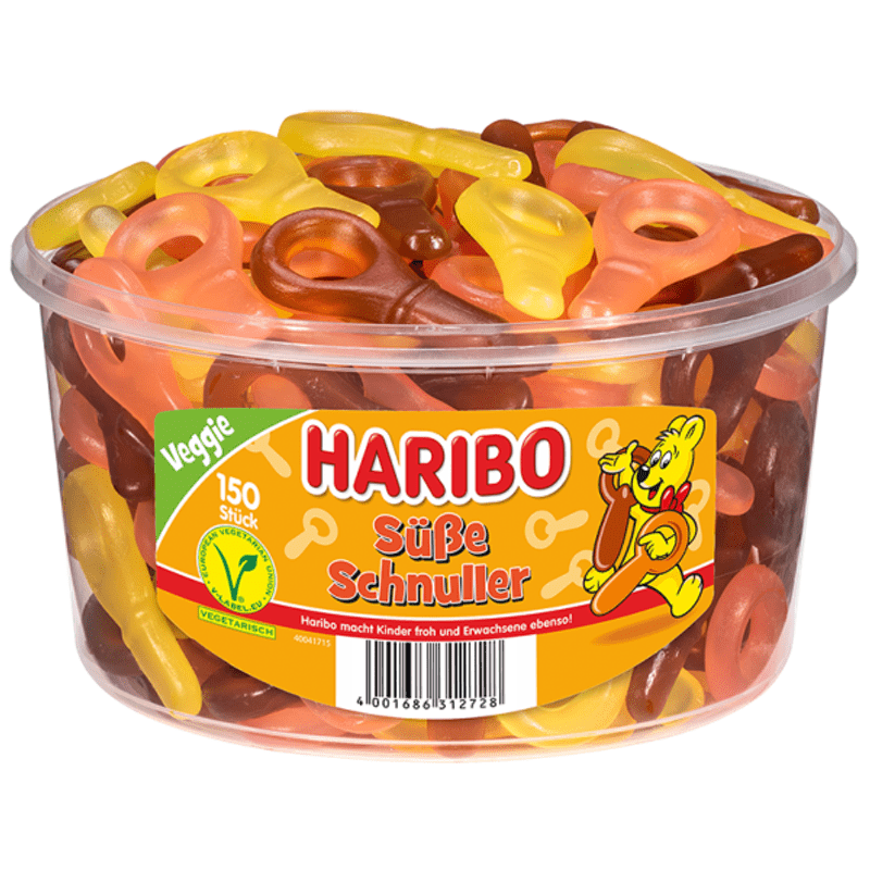 Haribo - Sweet Pacifiers - 150pcs - 1.35kg