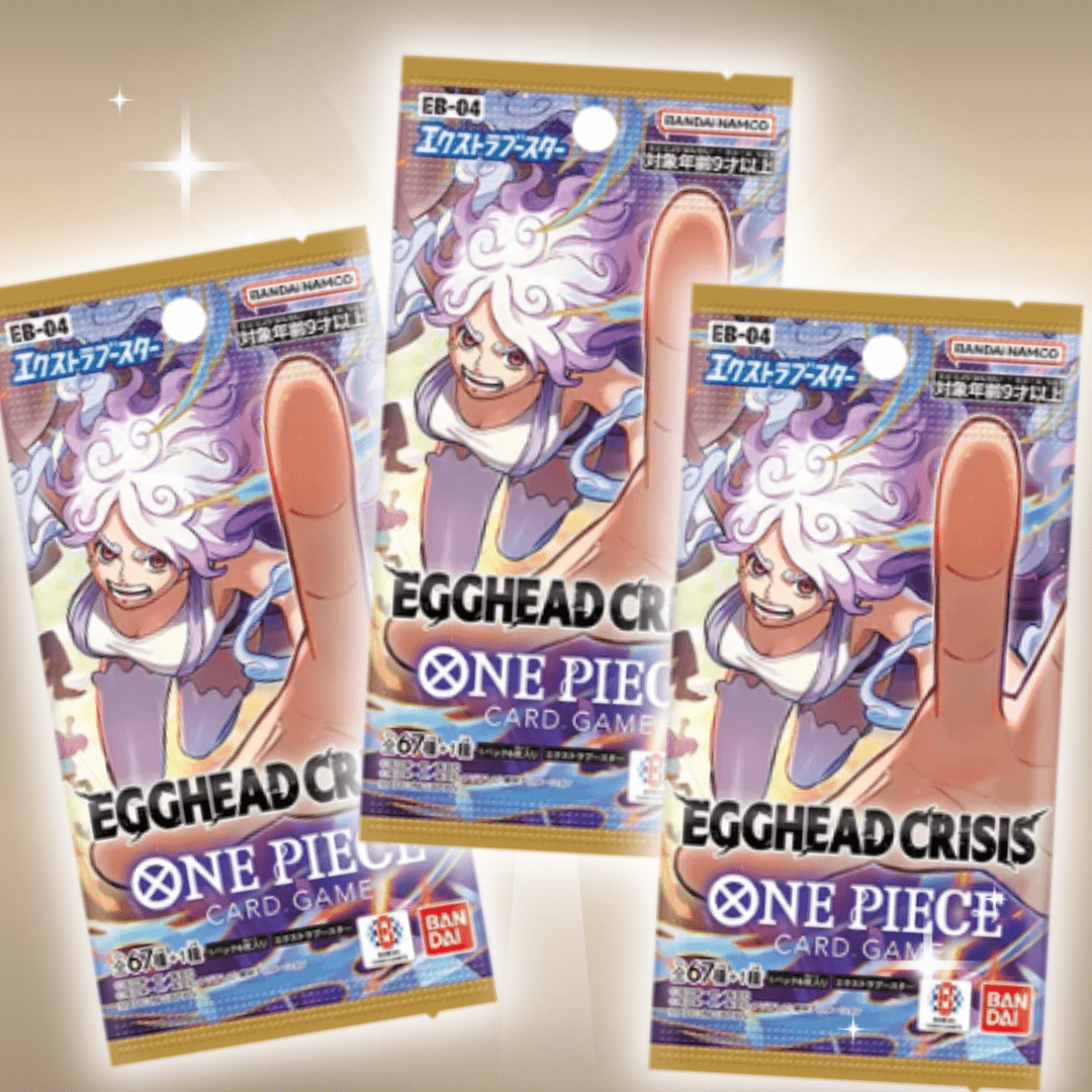 E-shop 3x One Piece Card Game EB-04 | Japanische Version | je 6 Karten | TCG Sammelkarten Set