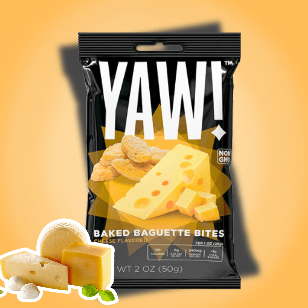 Yum! Baked Baguette Bites – Crispy Snack Sticks, 50 G (various Flavors)
