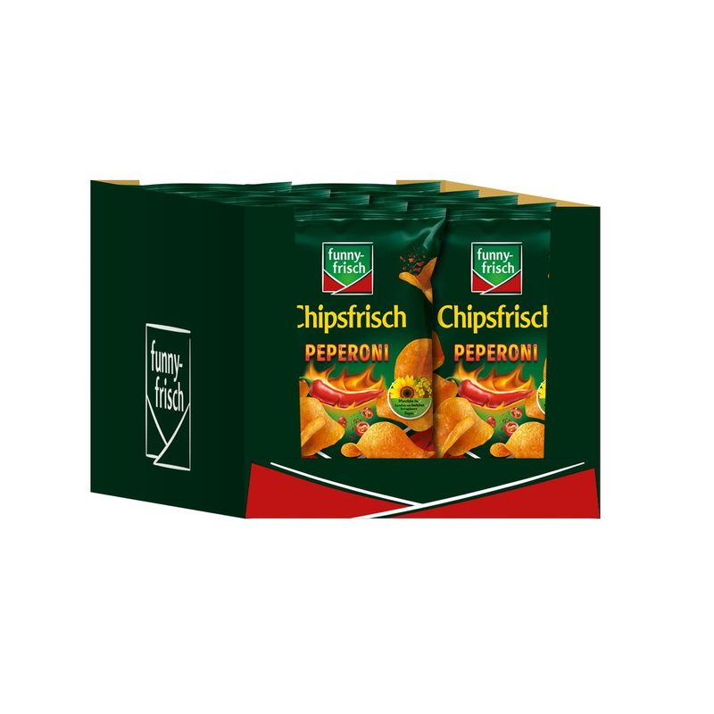 Funny-fresh Chips Fresh Peperoni 150g (10x150g)
