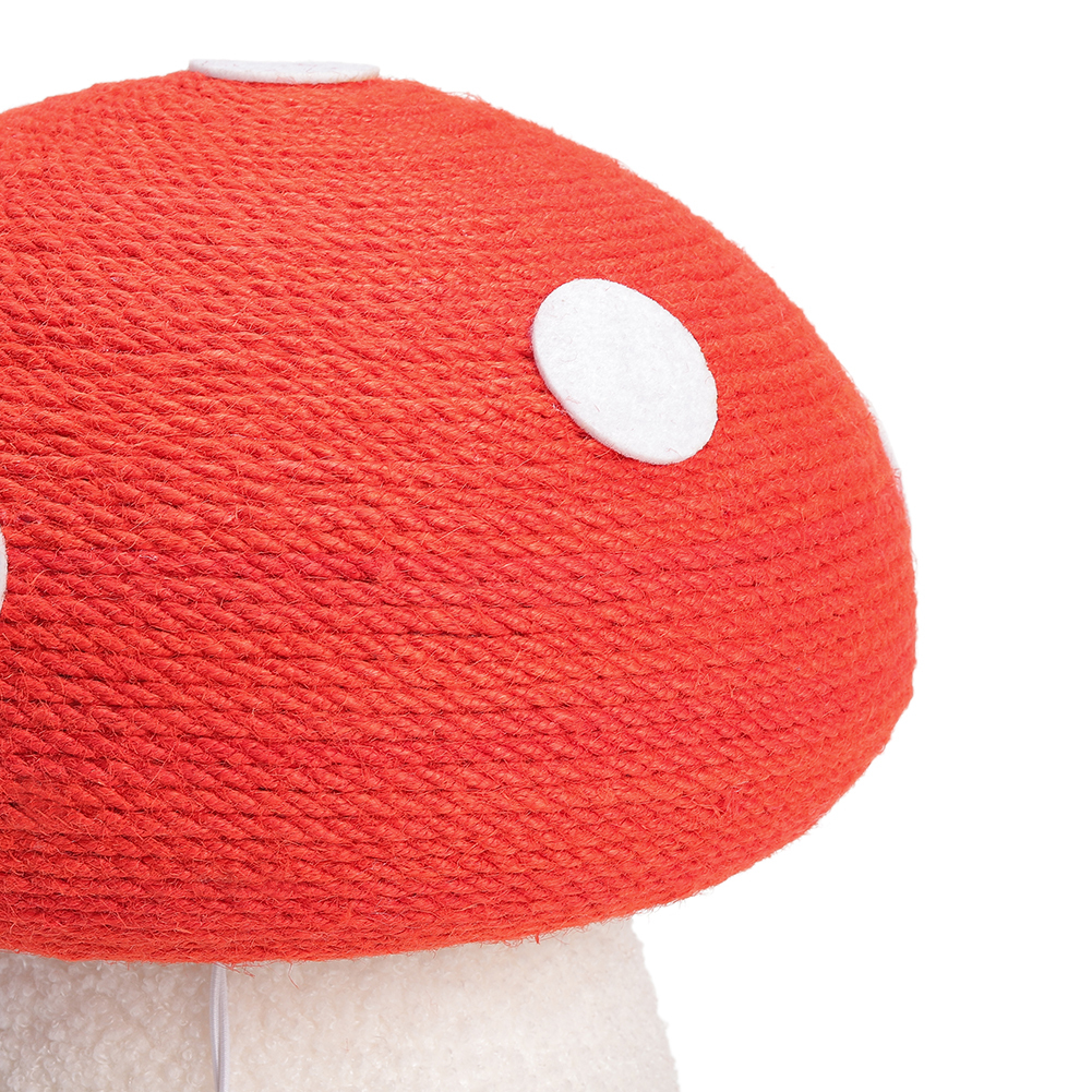 Cute Mushroom Cat Scratching Post, Fun Shaped Scratcher