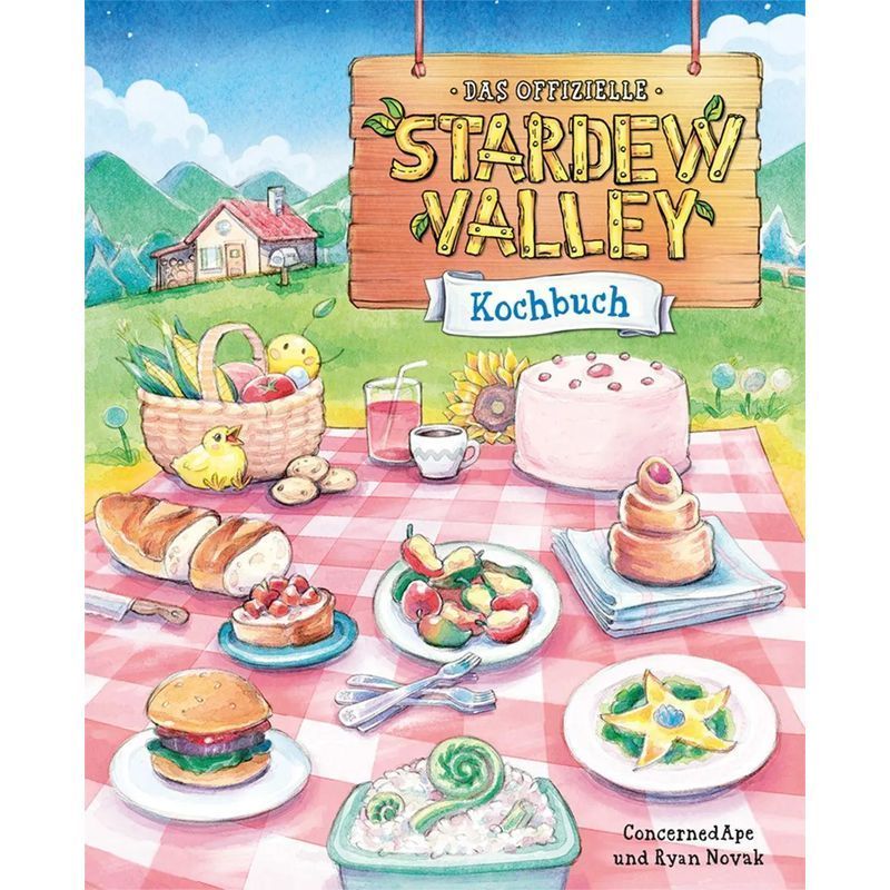 Image of Stardew Valley The Official Cookbook - Book - Concernedape (et Al.) - 192 Pages - German - 2026 - Zauberfeder Gmbh - Ean 9783964810410