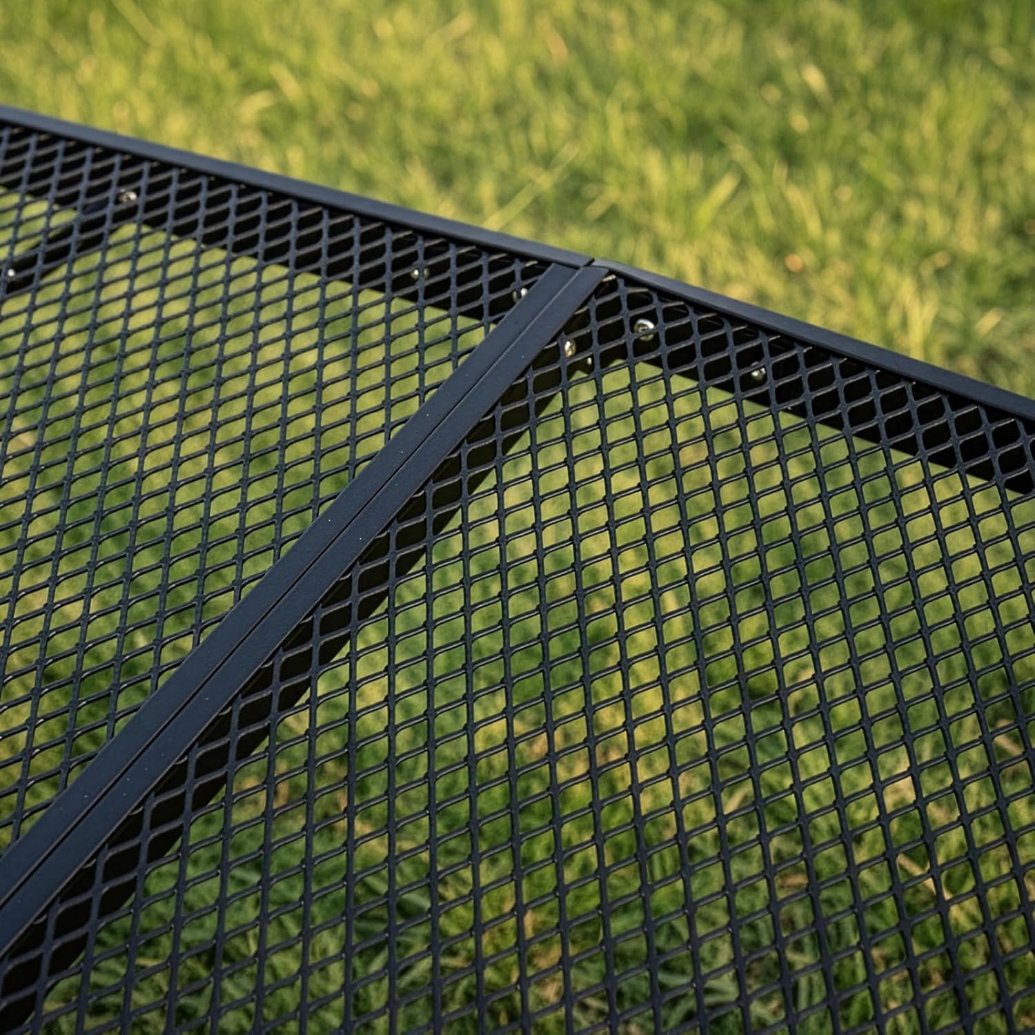 Portable Folding Camping Table, Lightweight Outdoor Mesh Table