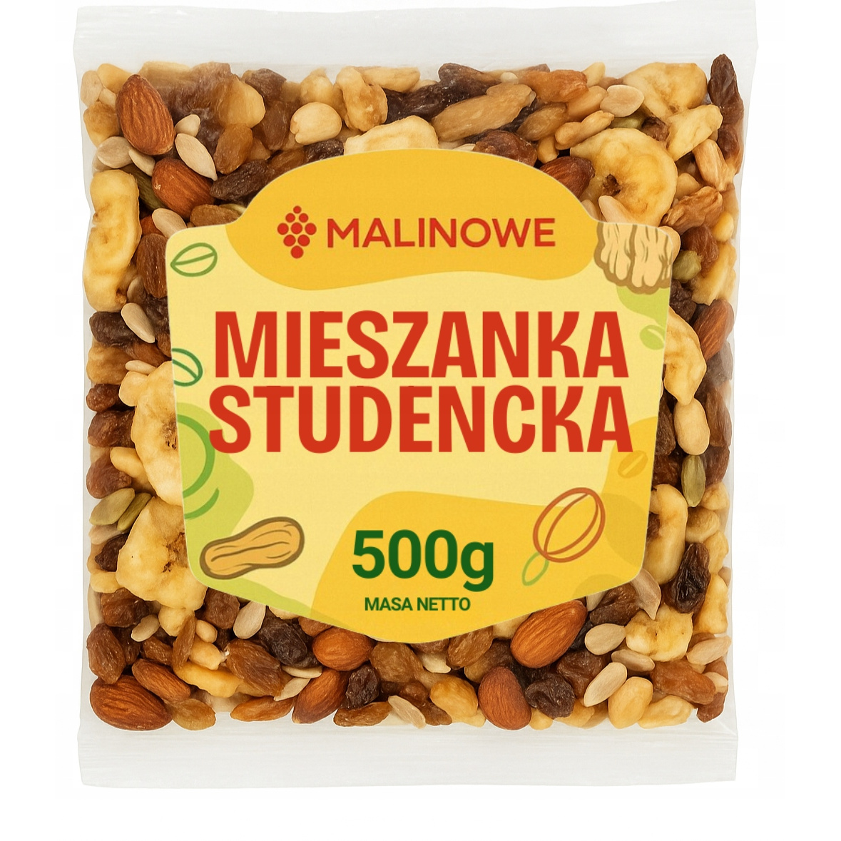 Image of Student Mix 500g Nutty Oatmeal Natural Premium Quality