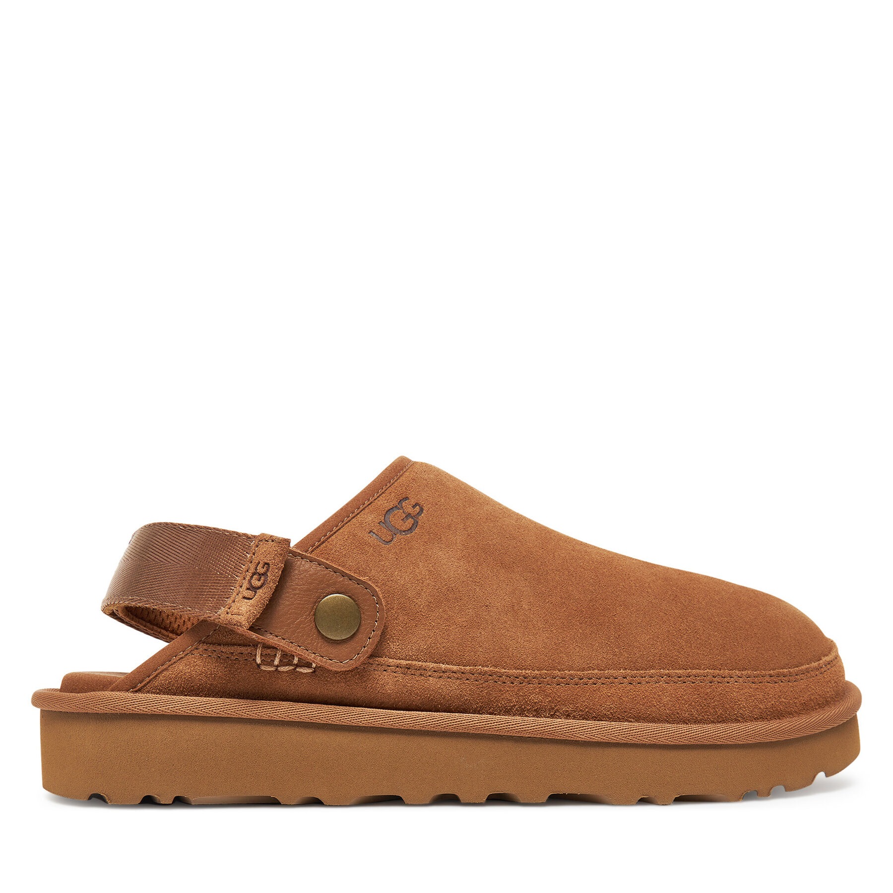 Image of M Clog Ii Men's Beige-brown Clogs, Slip-on Shoes For Everyday Wear, After Training, To The Pool, Beach, And Relaxation.
