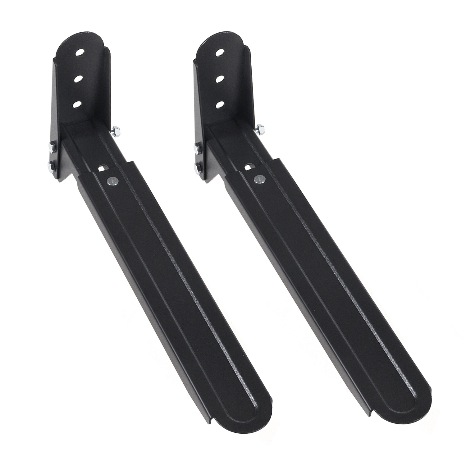 Universal Microwave Wall Mount Holder Maclean Mc-776, Black