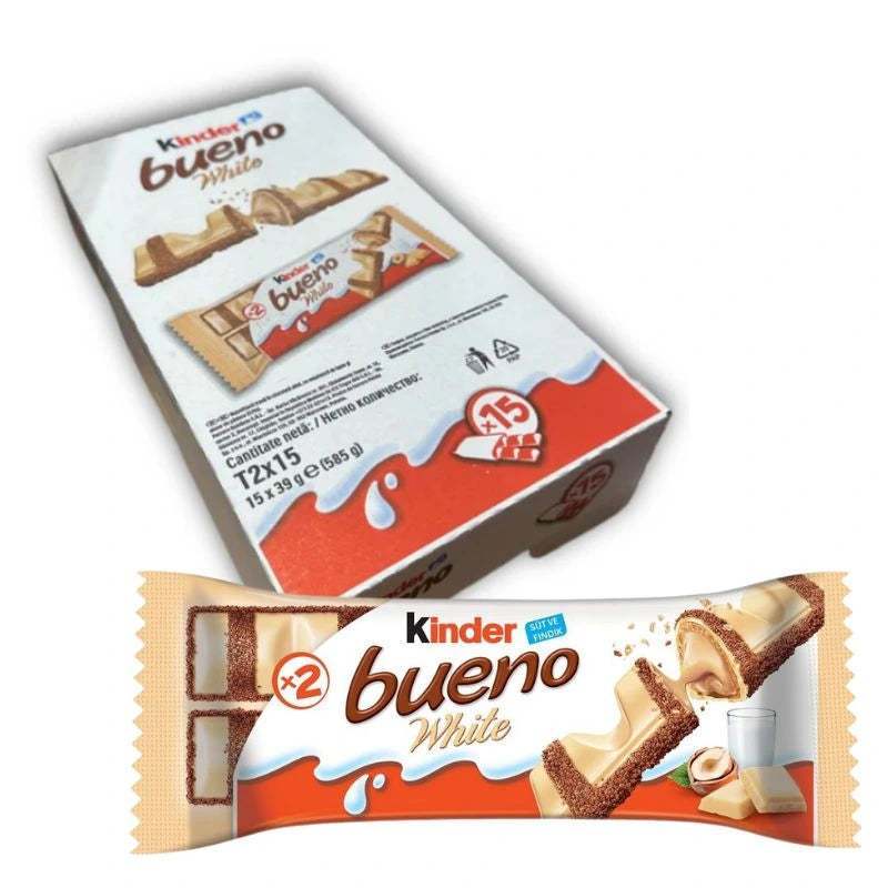 Image of Kinder Bueno White, 15 X 39g