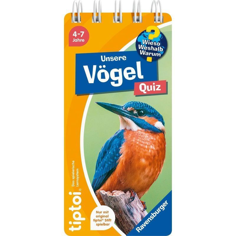 Tiptoi Why What How Quiz - Our Birds / Paperback / German / 2026 / Ravensburger Verlag