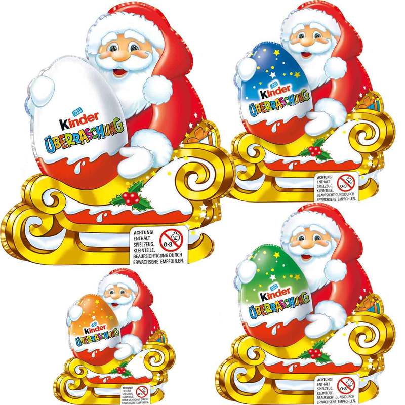Image of Children's Chocolate Santa Claus With Surprise Classic 75g