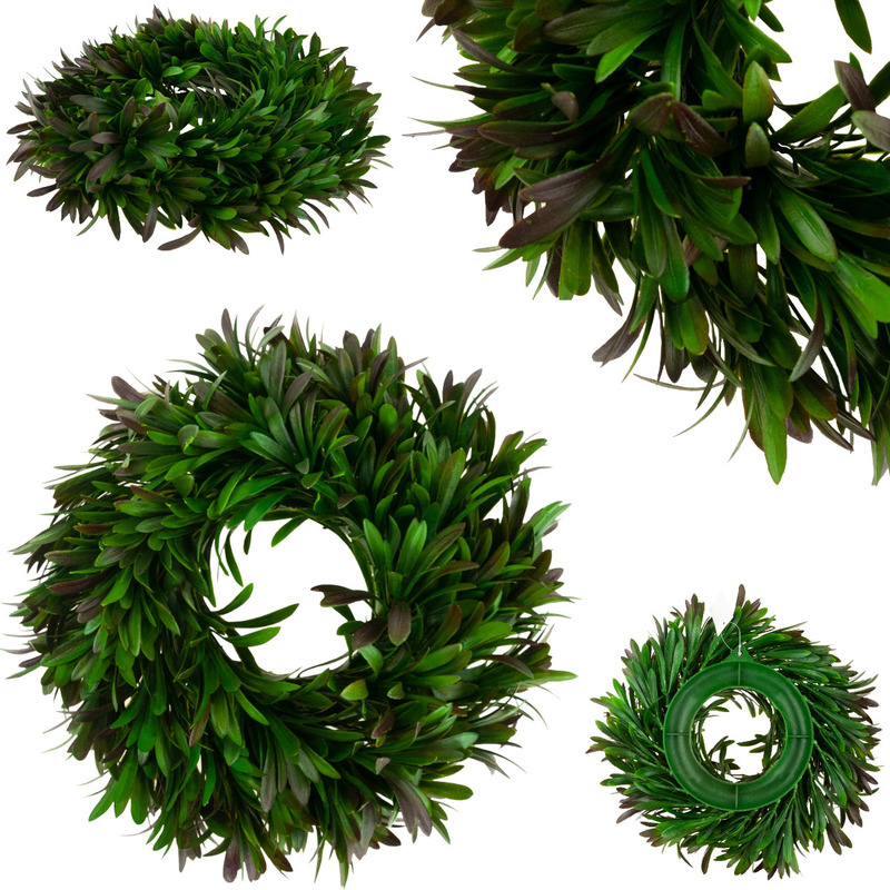 Artificial Autumn Holiday Decorative Wreath, Dense Design