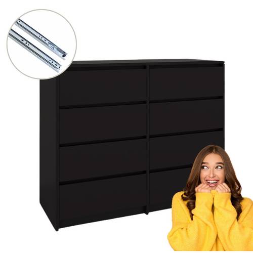 изображение предмета комод с 8 ящиками 120x98.2x43 см