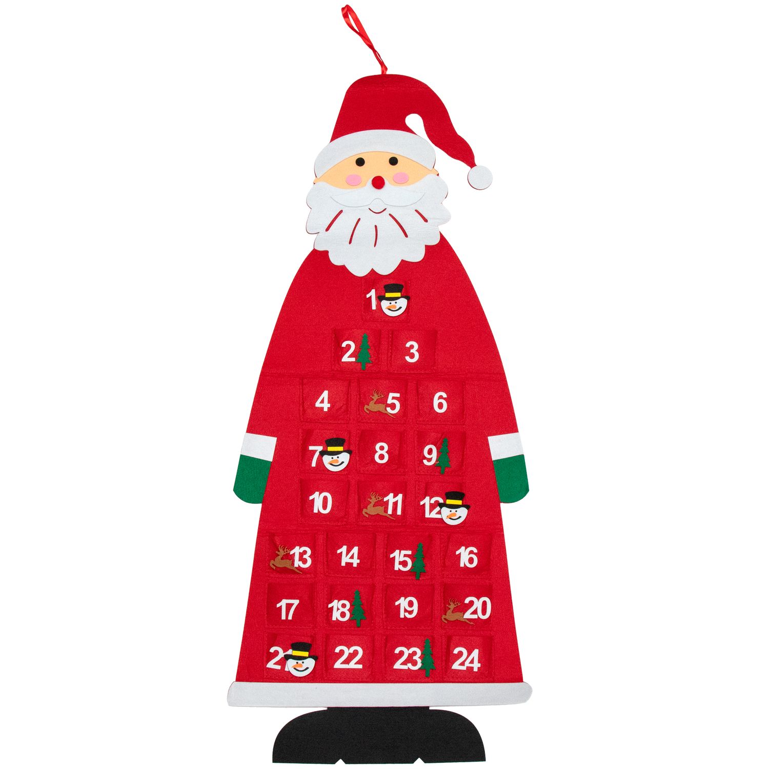 Image of Christmas Advent Calendar With Refillable Calendar Pockets