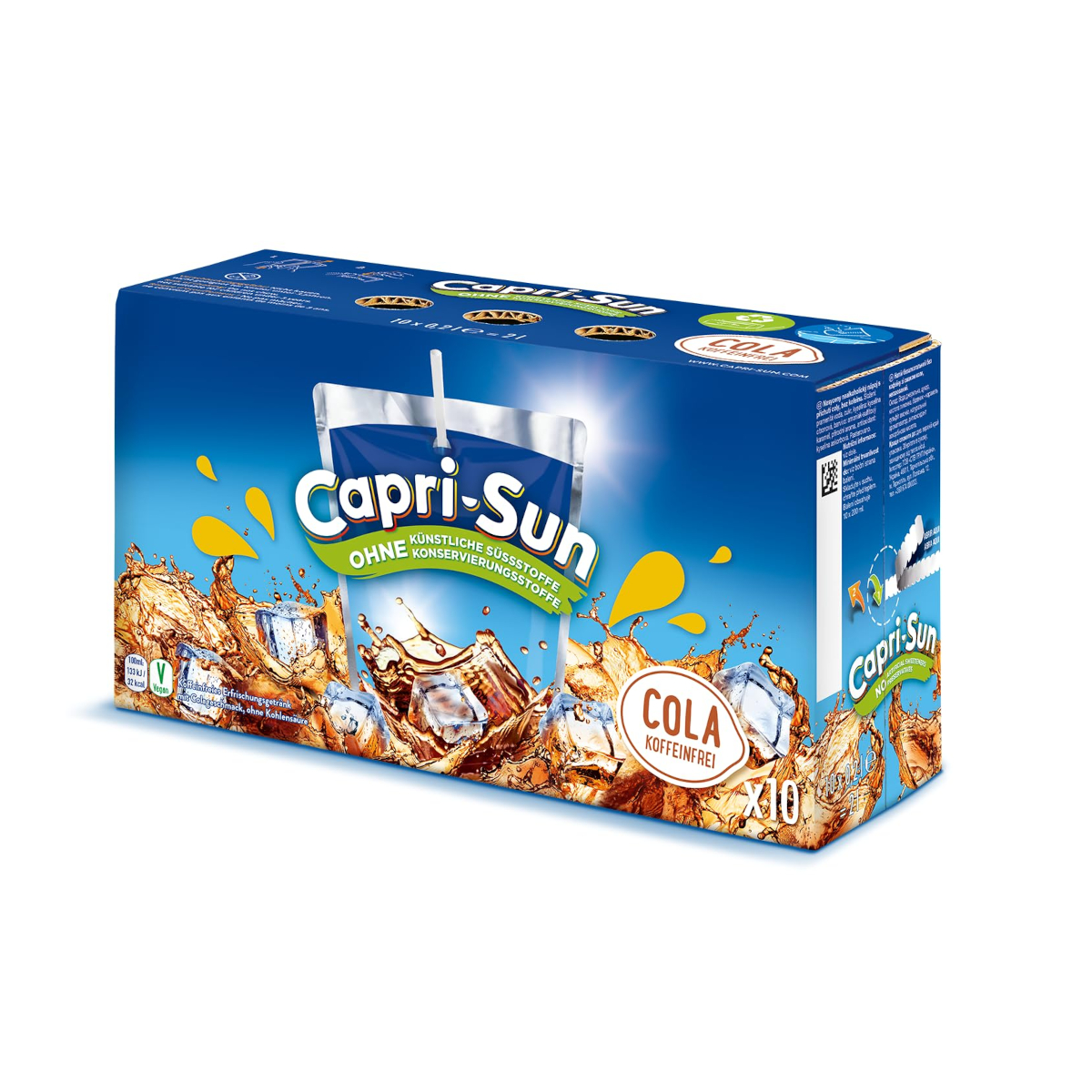 Image of Capri-sun Cola Refreshment Drink Without Carbonation 10x200ml
