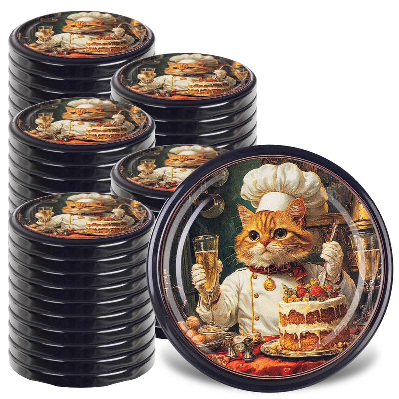 Kadax 50x Jar Lids Φ 82 Jar Caps For Canning