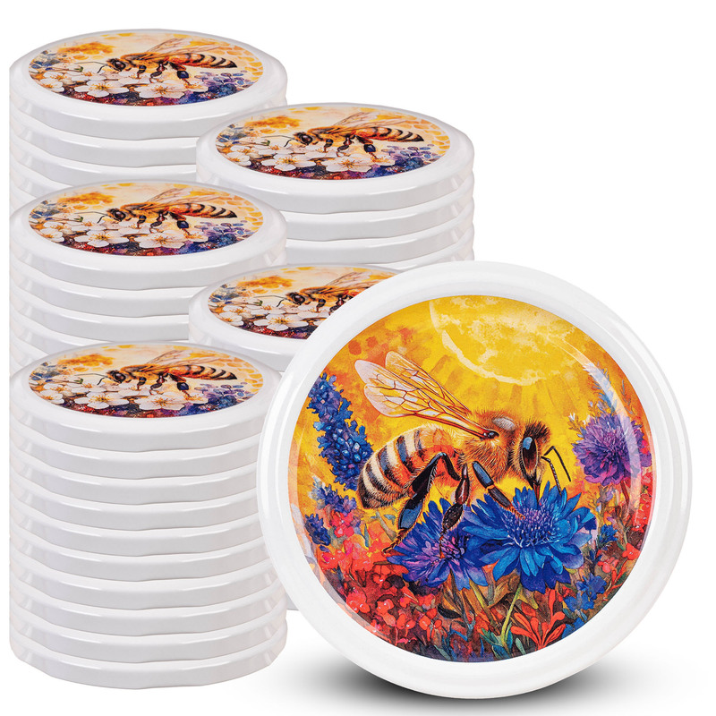 Image of Kadax 50x Jar Lids Fi 82 Jar Caps For
