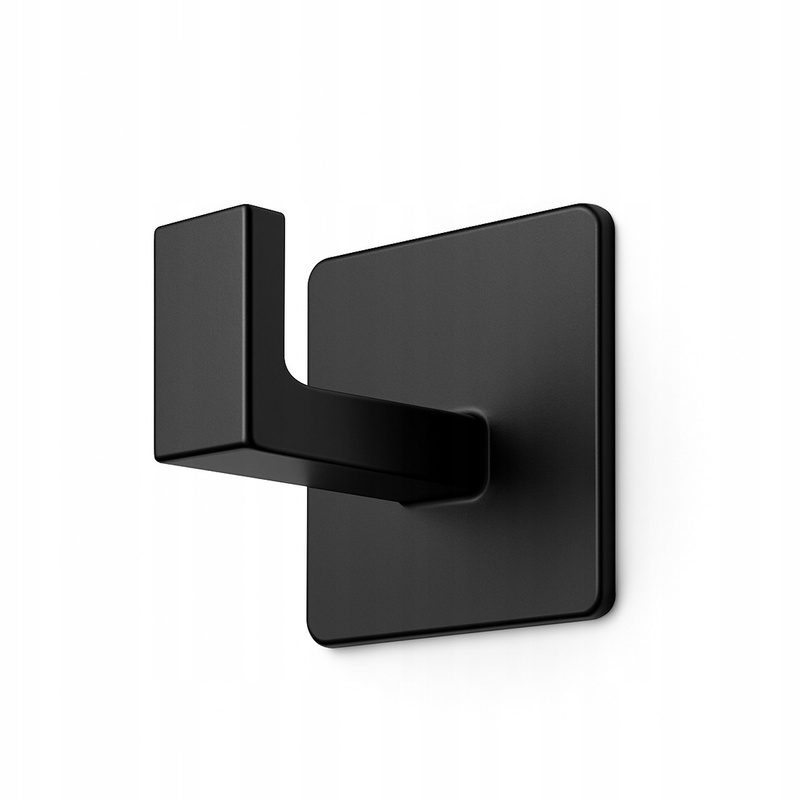 1pc Wall Hook Self-adhesive Metal Strong - No Drilling, Hook For Bathroom, Kitchen, Hallway, Organizer For Towels And Accessories