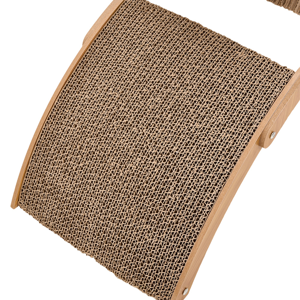 Interactive Cat Scratching Board with Arch Bridge Design