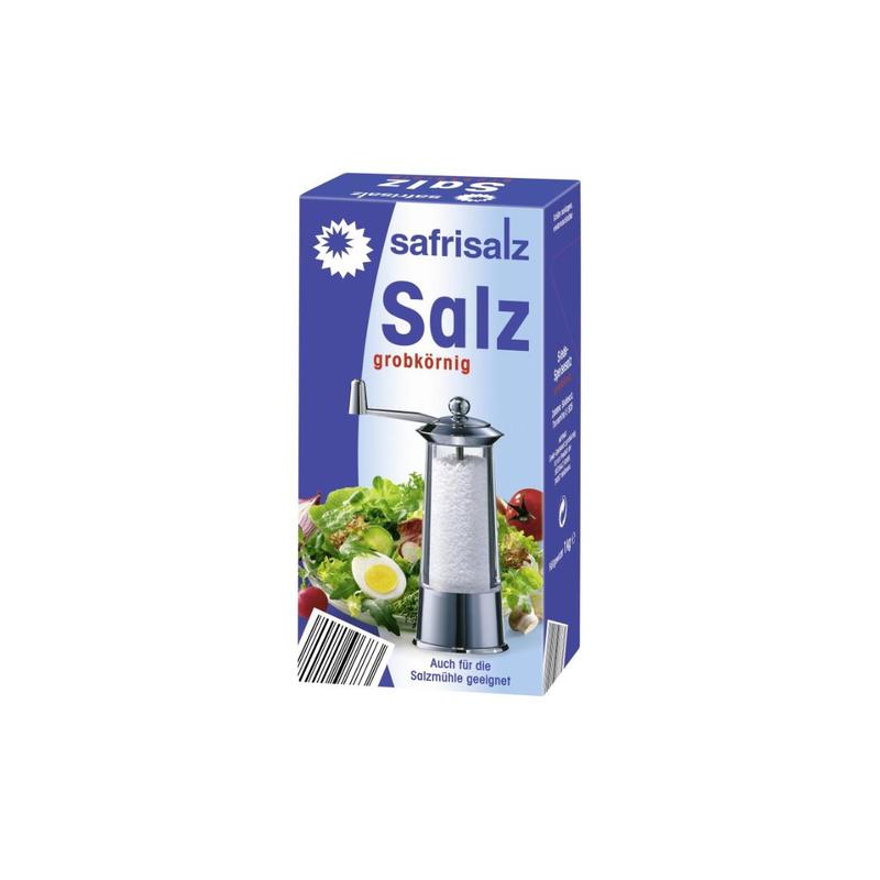 Image of 10x Saffron Salt Coarse-grained Boiling Table Salt, 1kg (10x1kg)