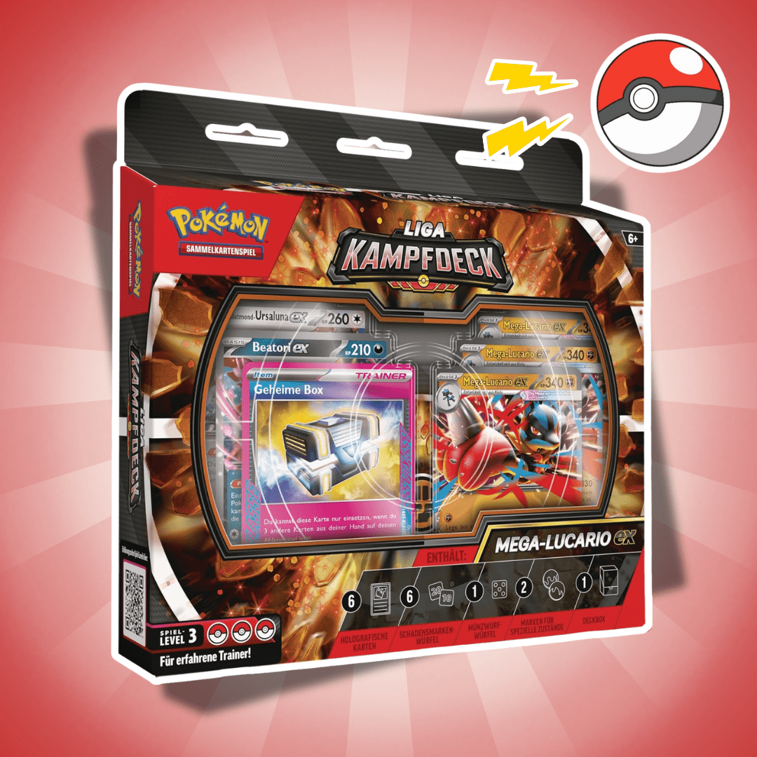 Image of Pokémon Tcg League Deck Mega--ex German - 60-card Deck