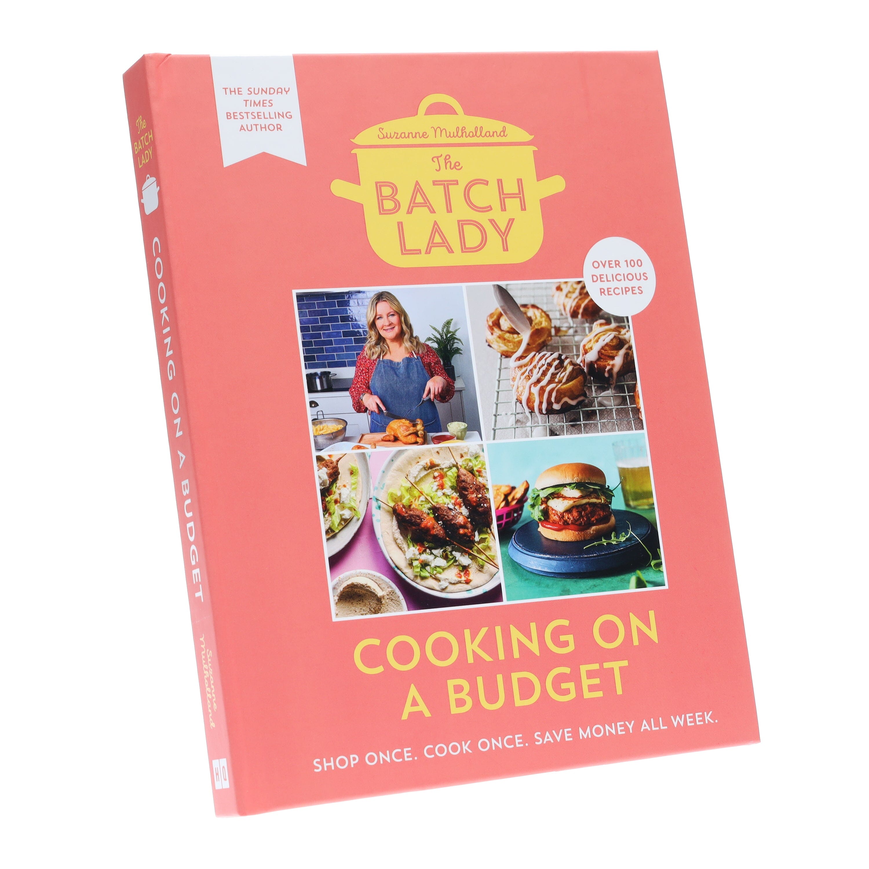 TEMU The Batch Lady: Cooking On A Budget By Suzanne Mulholland - Non Fiction - Hardback