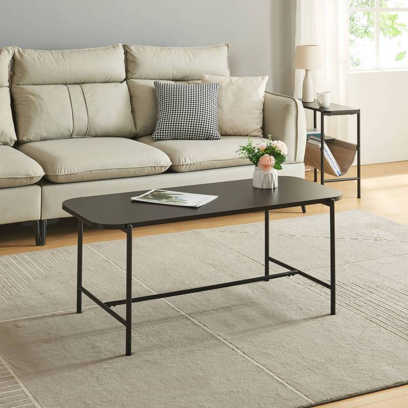 Coffee Table Samnanger 110x50x45cm Steel Black