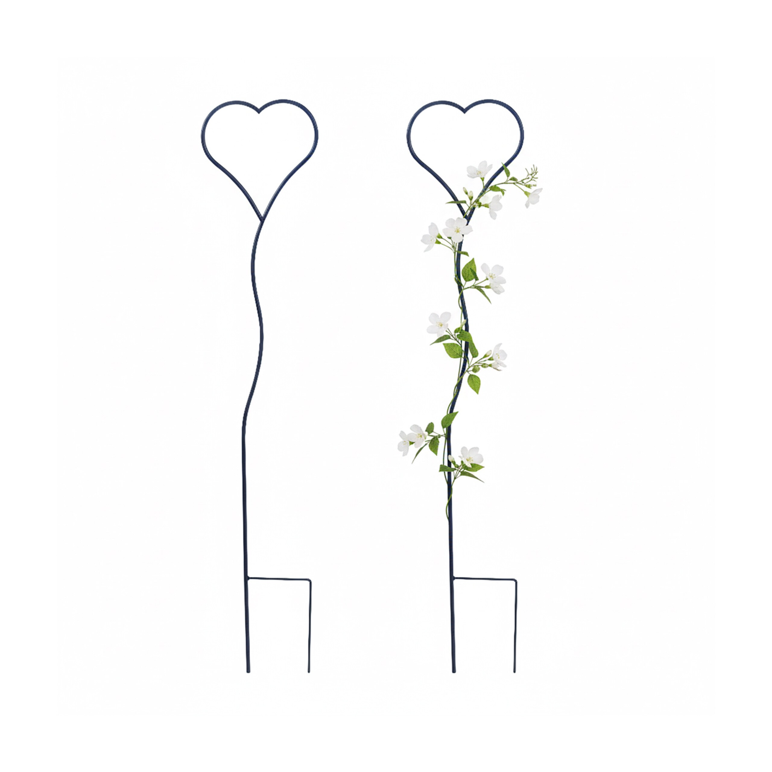 2 X Black Aids - (w)22 X (h)116 Cm