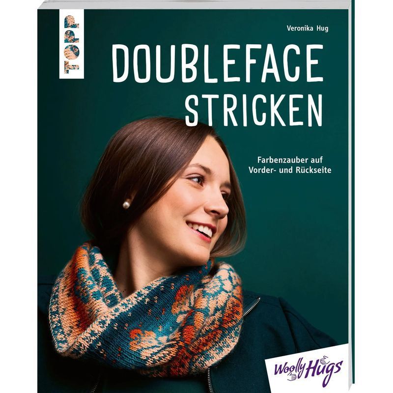 Image of Doubleface Stricken - Paperback - Color Magic On Front And Back - Veronika Hug - 64 Pages - German - 2025 - Frechverlag Gmbh - Ean 9783735871596