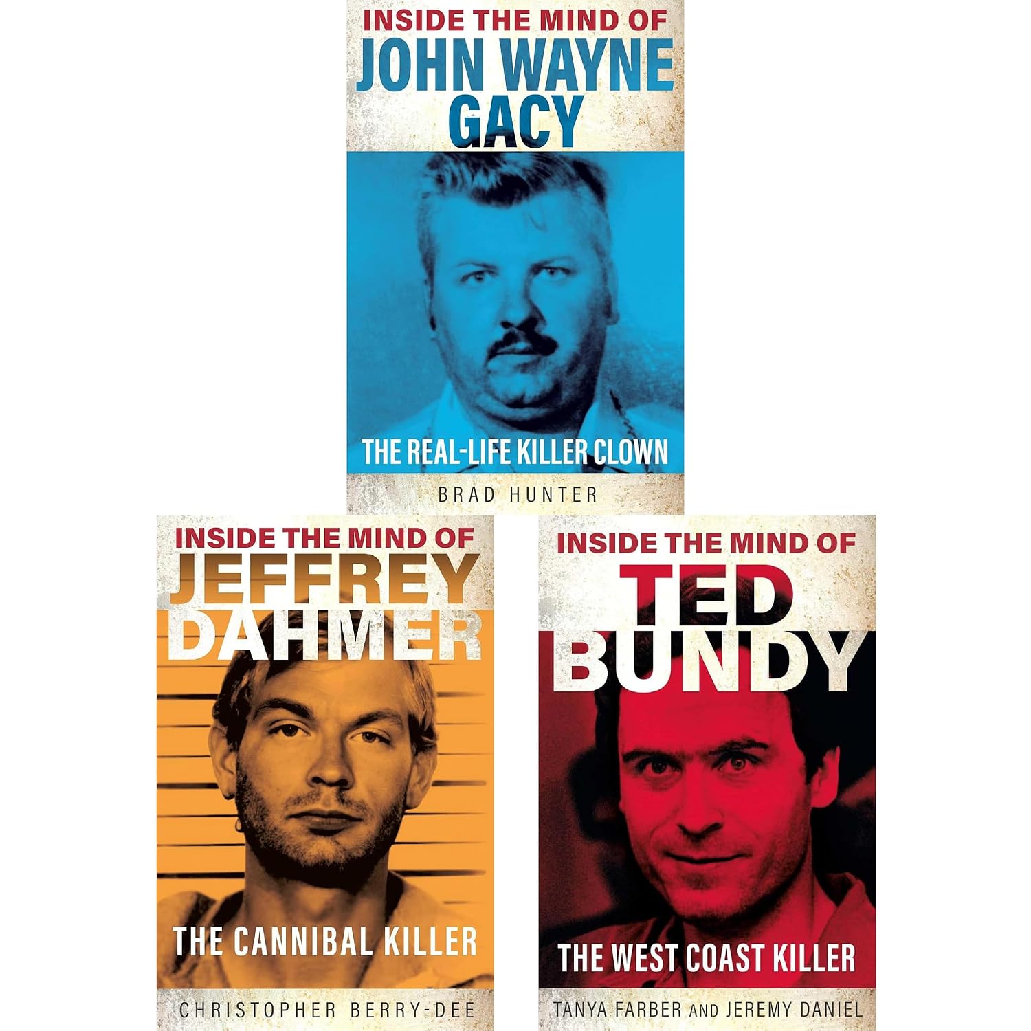 TEMU Inside The Mind Of Serial Killers Collection: Gacy, Dahmer & Bundy - 3 Chilling True Crime Biographies Of Notorious Murderers (3-book Set)