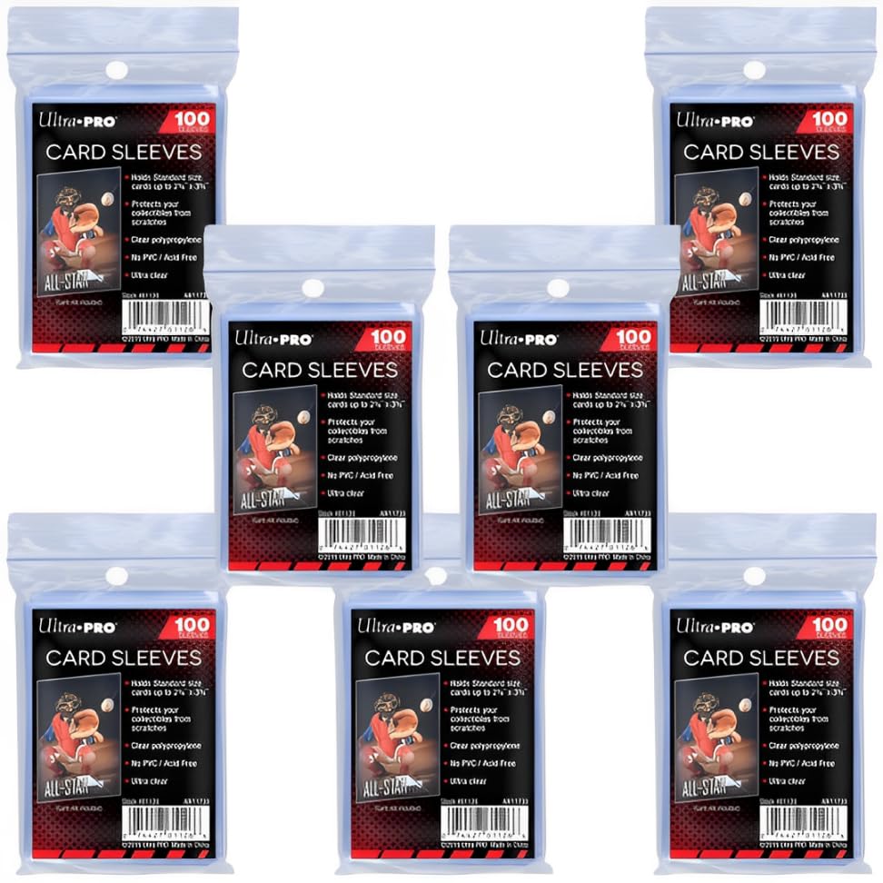 TEMU 7 X 100 Fundas Ultra - Un total de 700 Fundas UP Pro - Adecuadas para juegos de cartas coleccionables