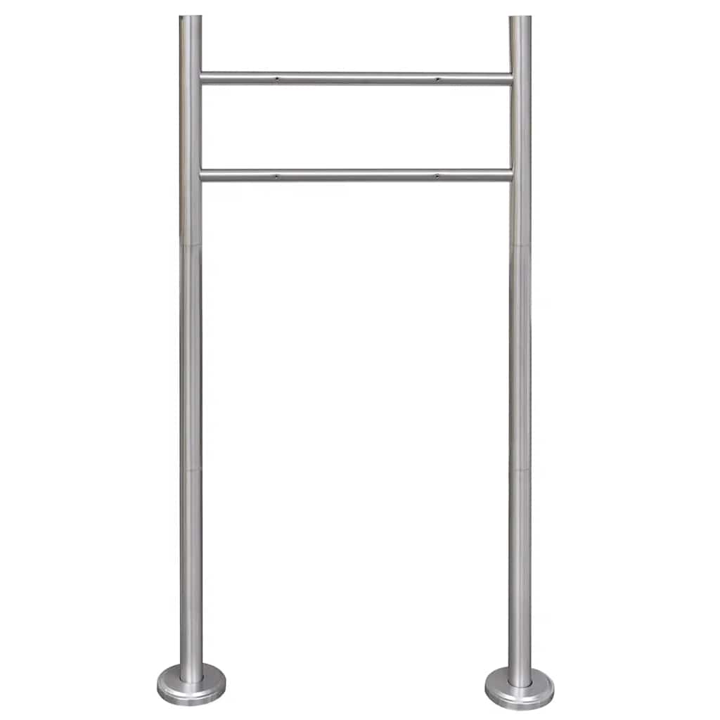 Stainless Steel Mailbox Stand
