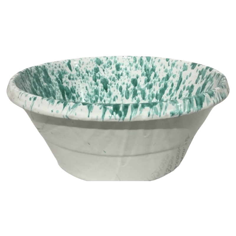 TEMU in Ceramica Verde Ramina - Disponibile in Varie MisureDiam. 11 H. 5 cm