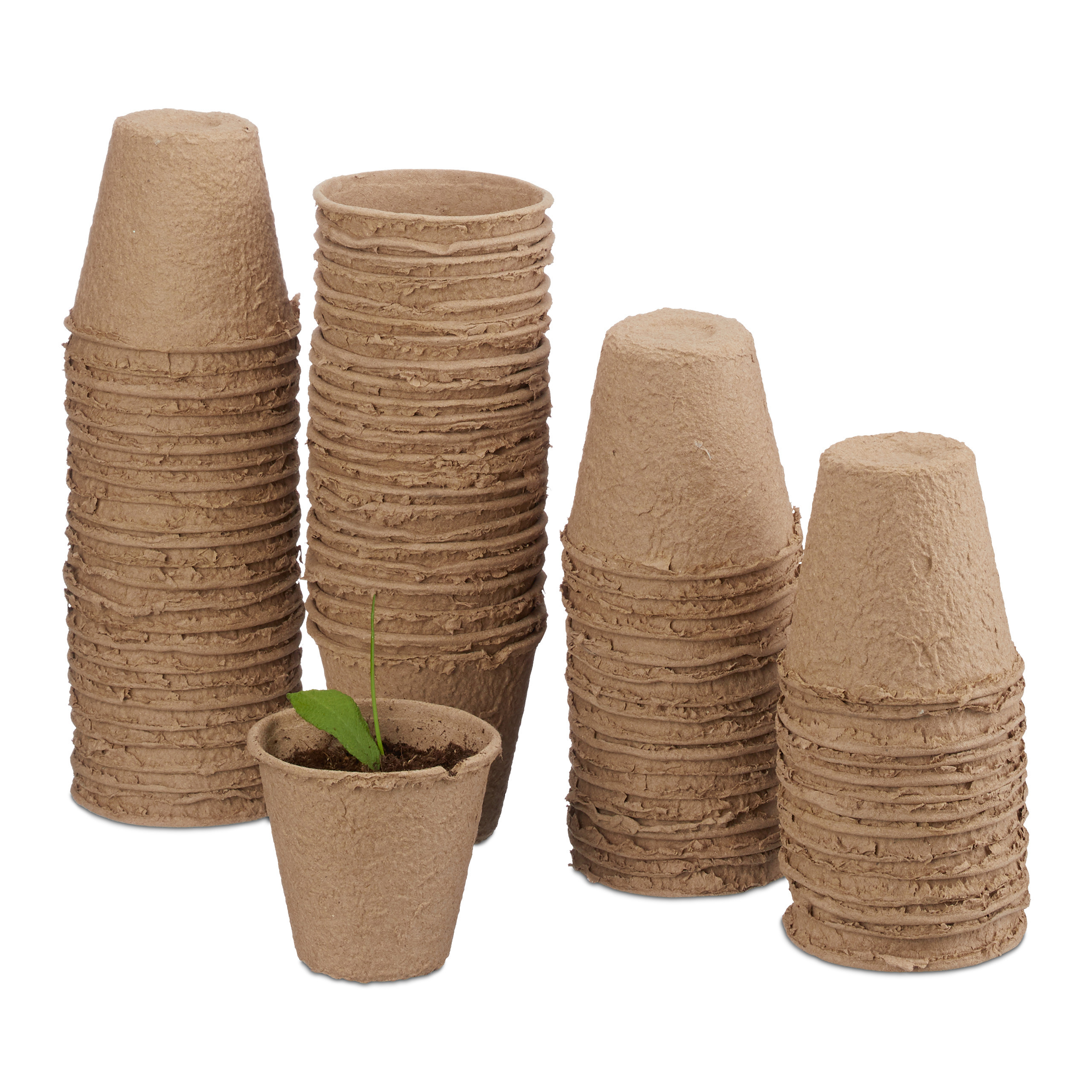 240x Beige Seedling Pots