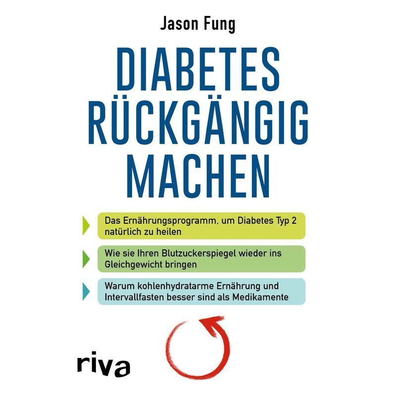 Image of Reversing Diabetes - Paperback - The Nutrition Program To Naturally Heal Type 2 Diabetes - Jason Fung - 300 Pages - German - 2018 - Riva Verlag - Ean 9783742306494