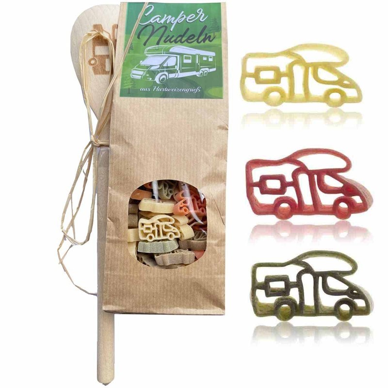 Image of Motorhome Noodles With Motorhome Wooden Spoon
