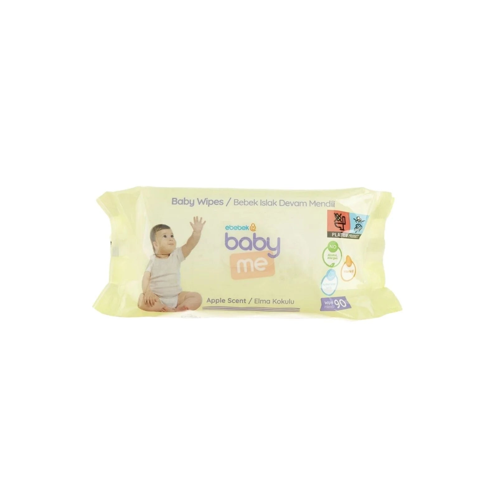 TEMU Scented Baby Wipes 90 Pcs