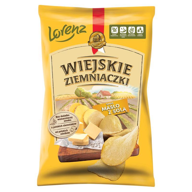 Rural Potato Chips Potato Chips With Butter And Salt Flavor 130 G