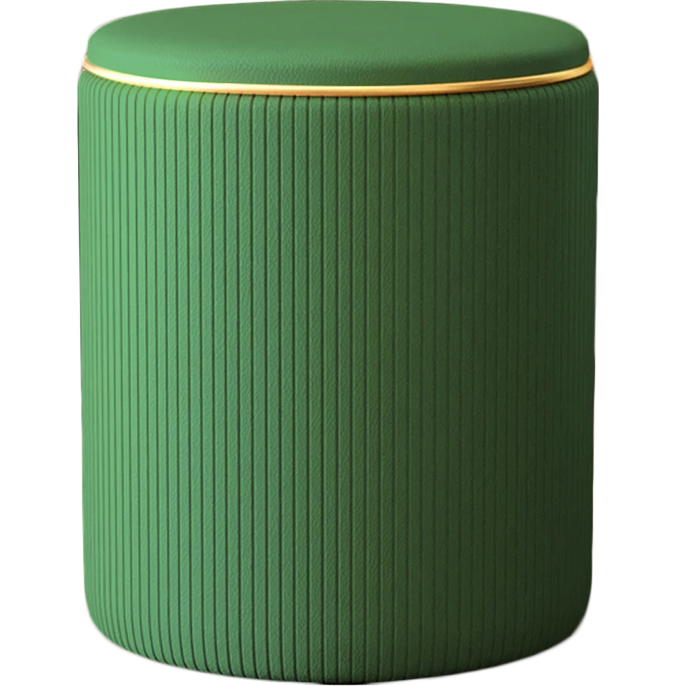 TEMU Pouf Sgabello Contenitore con Rivestimento in , Poggiapiedi Sedia con Seduta Imbottita per Arredamento Interno, Cucina, Soggiorno, Salotto,