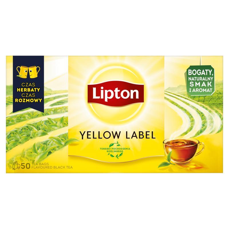 Lipton Yellow Label Black Tea 100 G (50 Tea Bags)