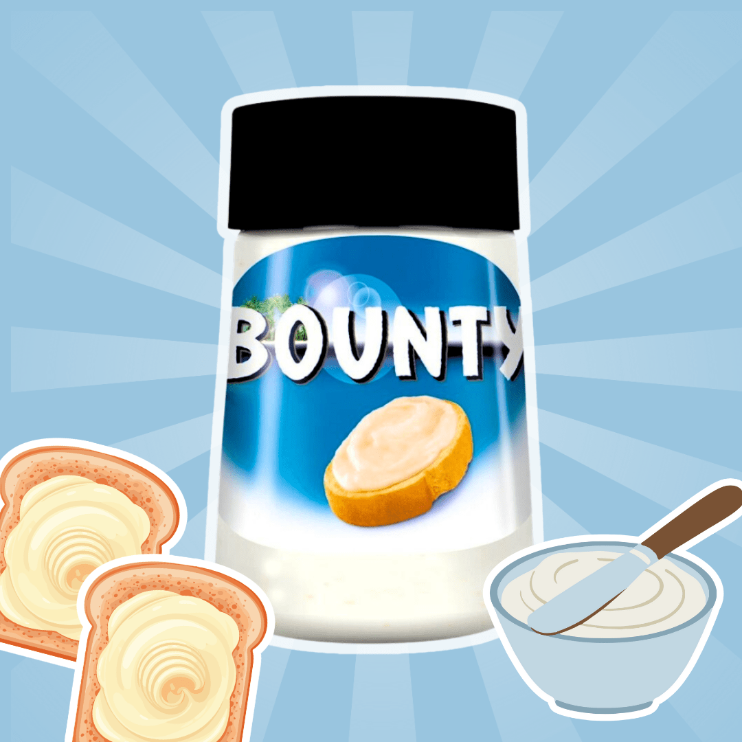 E-shop Bounty Brotaufstrich – Cremiger Schokoladen-Kokos-Aufstrich mit exotischem Bounty-Geschmack, 350 g