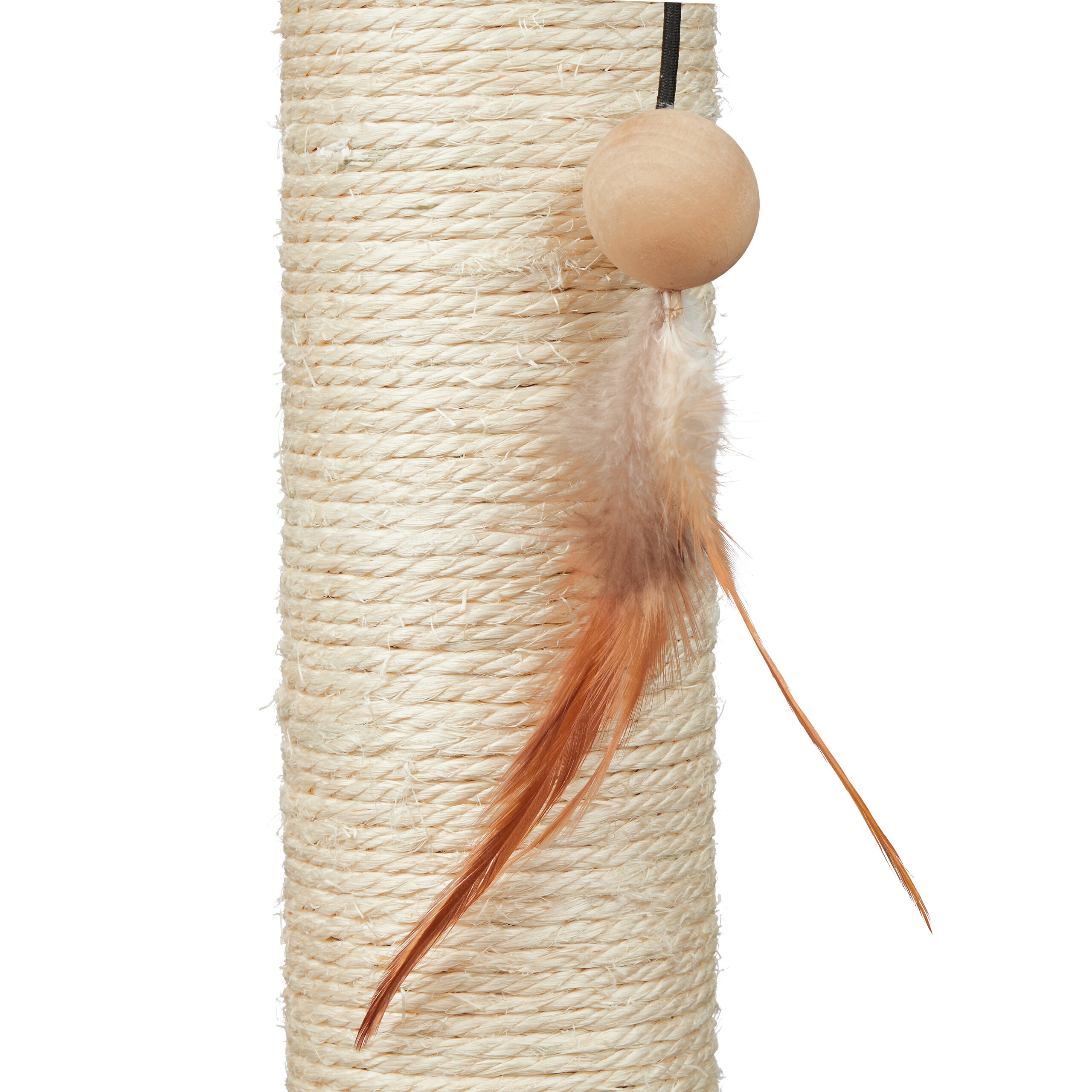 Brown Scratching Post 42x52x22 cm for Indoor Cats