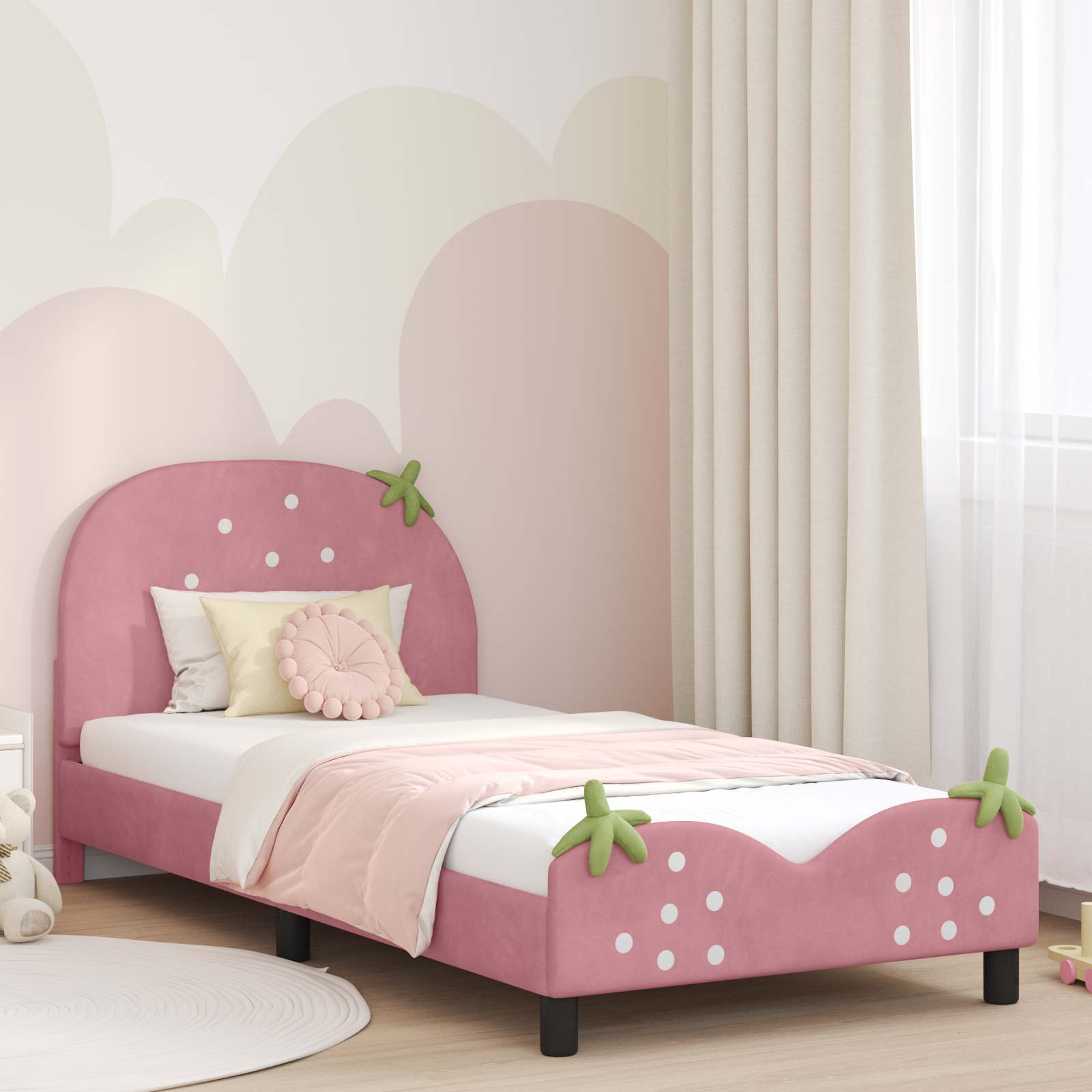 Bed Frame Bedroom Furniture Modern Bed Slatted Bed Wooden Bed Upholstered Bed Modern Bed Frame Stylish Bed Frame Low Profile Bed Simple Bed Design