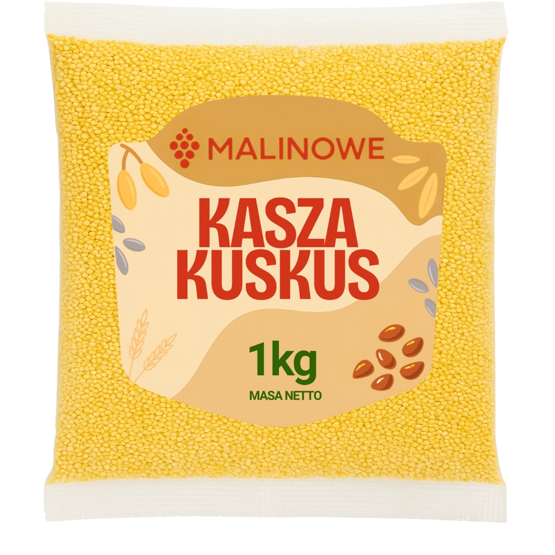 Image of Couscous Groats 1kg Fresh Natural Premium Quality