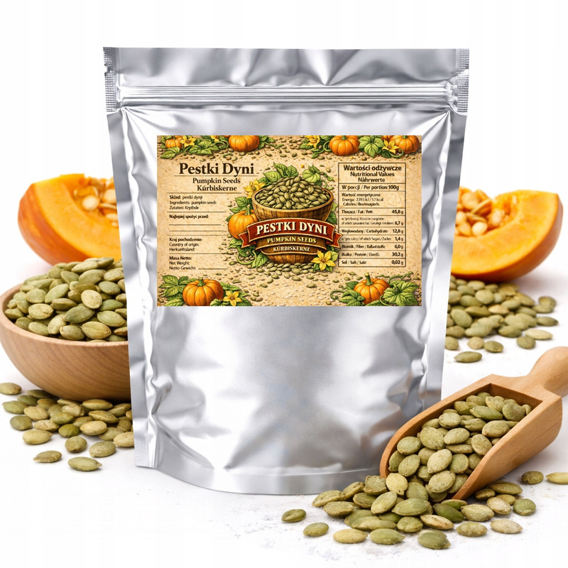 Image of Pumpkin Seeds - A Crunchy Addition To Cuisine, Salads, And Baked Goods, 1kg