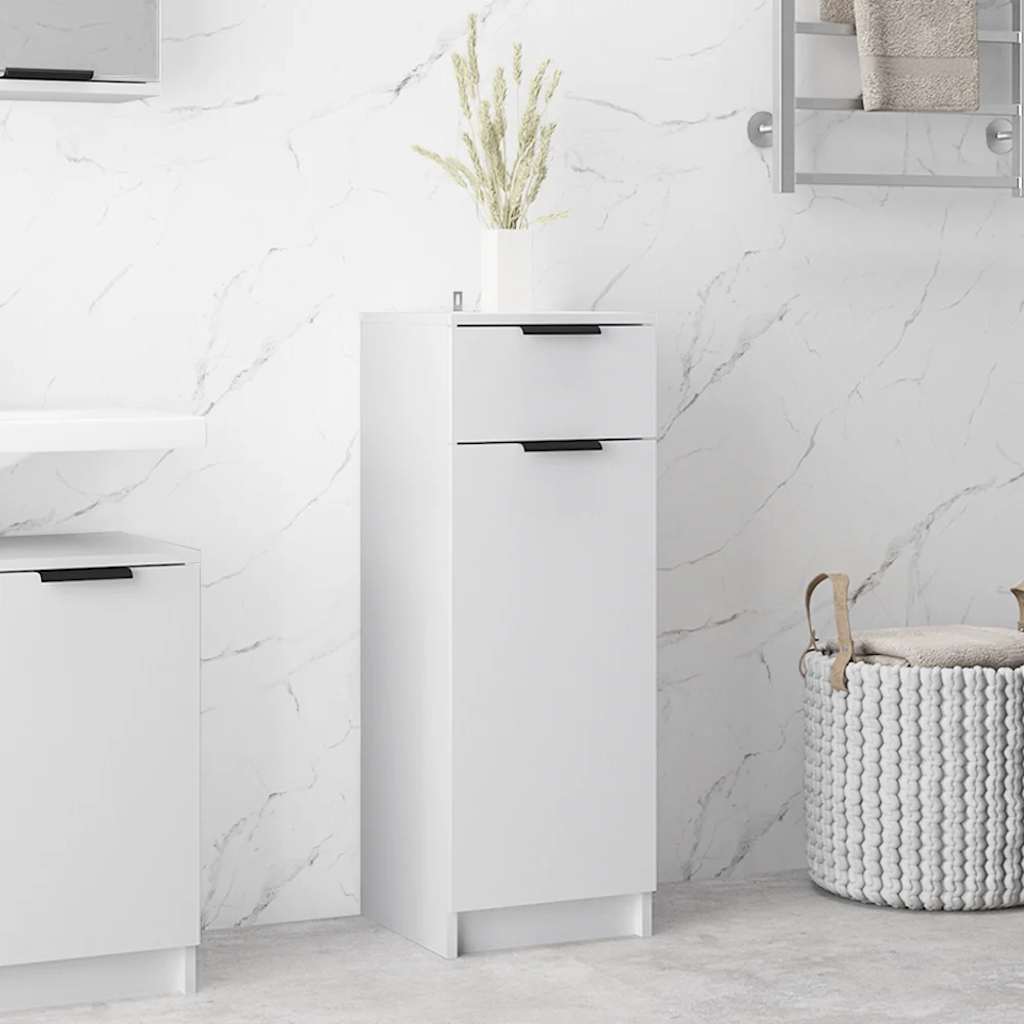 Image of Vidaxl Bathroom Cabinet Set - Bathroom Furniture, Sink Cabinet, Medicine Cabinet, Toilet Cabinet, Storage Cabinet, Bathroom Organizer
