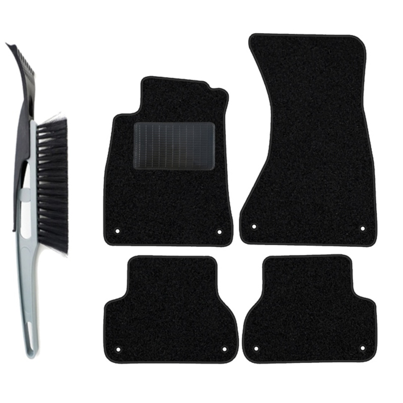TEMU Set Tappetini in Velluto per Audi A4 V B9 2015-