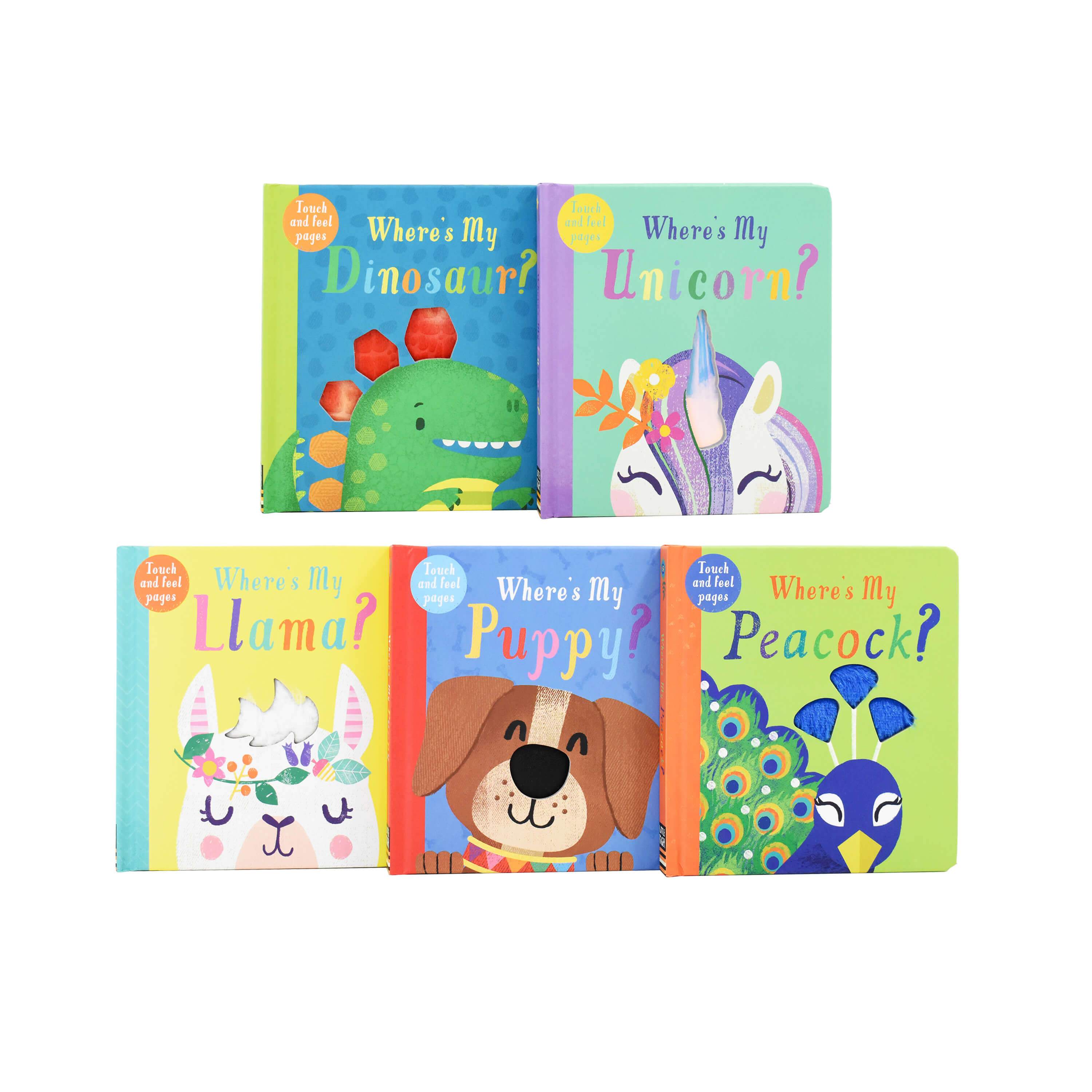 Where's My... Touchy-Feely Collection 5 Books Box Set