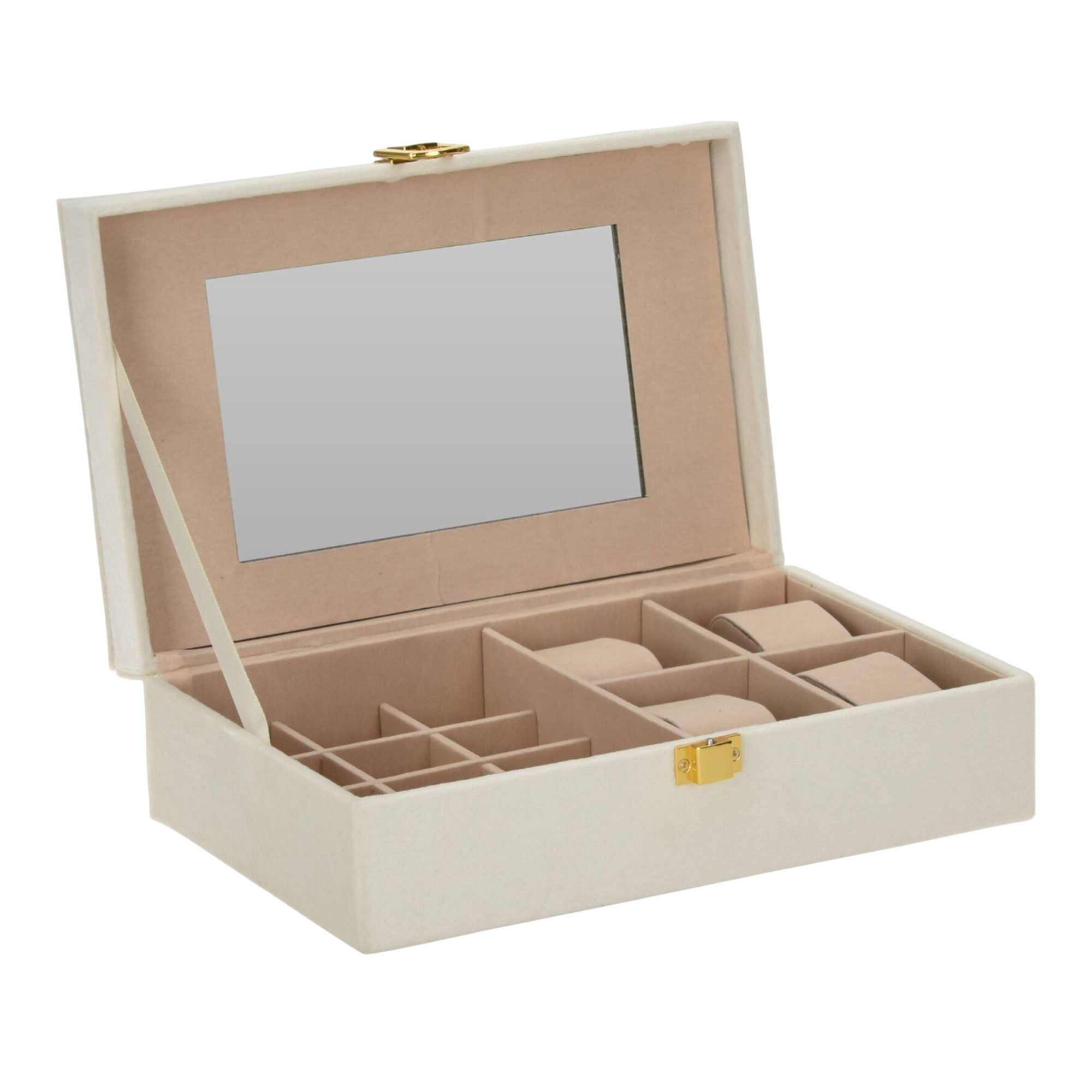 Well Home - Jewelry Box With Mirror, 25x16x7cm